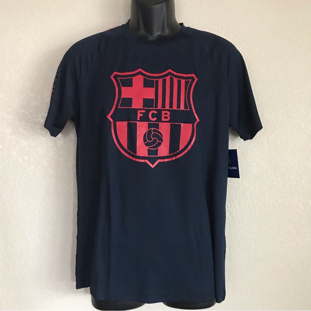 Barcelona FC Men’s T-Shirt Short Sleeve Sz S